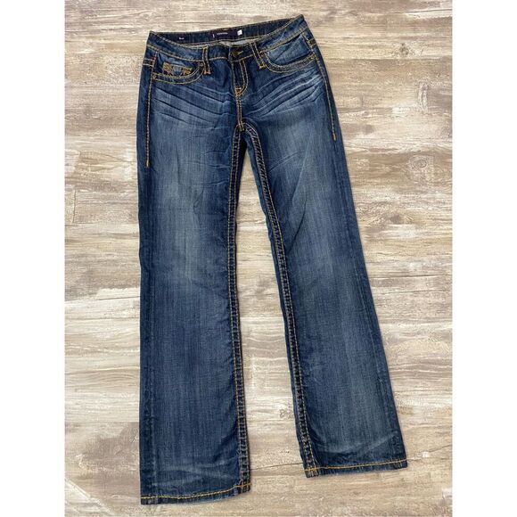 Vigoss Bootcut Jeans Mid Rise Women’s Juniors Sz 9 - Picture 1 of 8